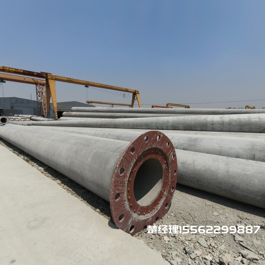 莆田12米无拉线电杆